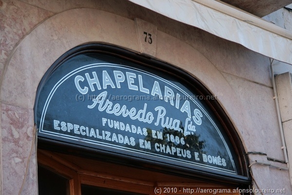 Chapelaria Azevedo Rua, fundada em 1886